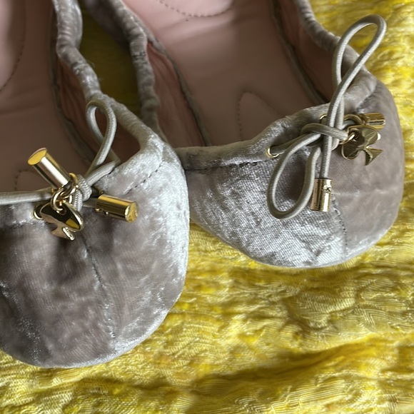 KATE SPADE ballerina flat tan size 6 - Picture 2 of 6